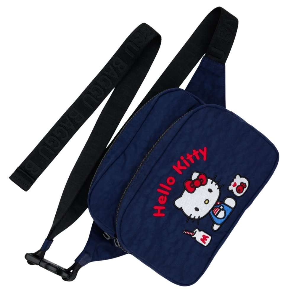 *NWT* BAGGU X HELLO KITTY Fanny Pack, Hello Kitty Milkshake Crossbody By Baggu